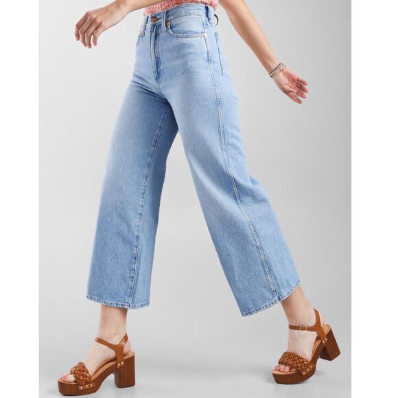 NWT Wrangler Worldwide 611 Wide Leg Crop Jeans Plus Size 33 - Picture 5 of 14